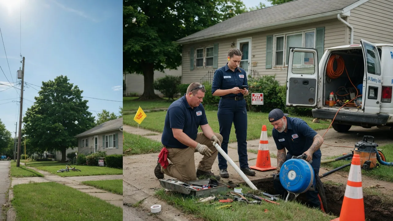 Sewer Line Repair in New Liberty, IA near me